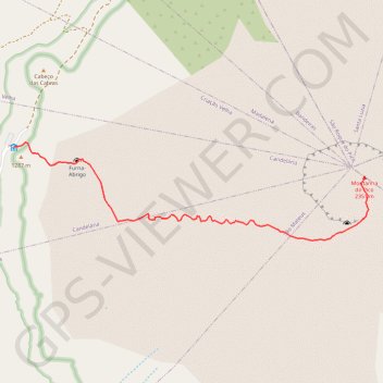 Trace GPS Montanha do Pico via Trilho do Pico, itinéraire, parcours