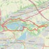 Trace GPS Lac de Miribel - Vaulx-en-Velin, itinéraire, parcours