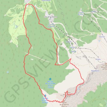 Trace GPS La Tête des Chaudières en boucle, itinéraire, parcours