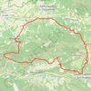 Trace GPS Autour du rocher des Mieyes - Besignan, itinéraire, parcours