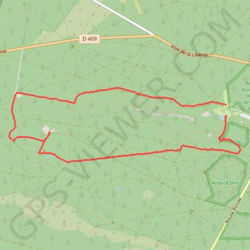 Trace GPS Marche nordique autour de Franchard, itinéraire, parcours