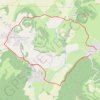 Trace GPS Rando atour d'Autrey les Cerre -Haute-Saone, itinéraire, parcours
