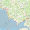 Trace GPS Les belvédères du Mont-Saint-Michel : de Carolles à Avranches, itinéraire, parcours