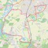 Trace GPS Bruz - Chemin de halage - Pont Rean - Boël, itinéraire, parcours