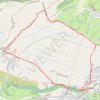 Trace GPS Plaine de Lachaup, itinéraire, parcours