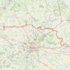 Trace GPS GR37 De Vitré à Médréac (Ille-et-Vilaine), itinéraire, parcours