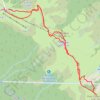 Trace GPS Petit Charnier d'Allevard Couloir Nord (Belledonne), itinéraire, parcours