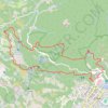 Trace GPS Cascade Bois Rouge - Cilaos, itinéraire, parcours