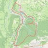 Trace GPS Grottes de Baume-les-Messieurs par les Belvédères, itinéraire, parcours