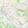 Trace GPS Casseneuil, le circuit des trois rivières - Pays de la vallée du Lot, itinéraire, parcours