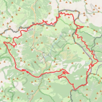 Trace GPS Gravel tour du Marguareis La “strada dei Ladri”, itinéraire, parcours
