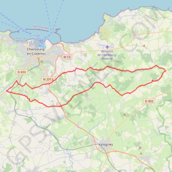Trace GPS 2 - Vélo 2024 - 62.3 km, itinéraire, parcours