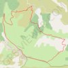 Trace GPS PIED_SEYNE-12-reynier - CRÊTES de JOUERE 16,6 km 1223 m d+, itinéraire, parcours