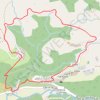 Trace GPS La Bastide Pradines, un village perché dans la vallée du Cernon, itinéraire, parcours