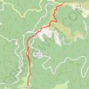 Trace GPS Cap du Carmil depuis le col des Marrous, itinéraire, parcours