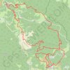 Trace GPS Mazamet-pic de Nore-Mazamet, itinéraire, parcours