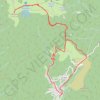 Trace GPS Sommet du Rossberg, itinéraire, parcours