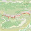 Trace GPS De l'Ermitage de Saint-Ser au Pont de l'Anchois par les Refuges de Bodino et Paul Cézanne, itinéraire, parcours