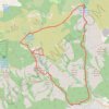 Trace GPS Colombière - jasse - caroux, itinéraire, parcours