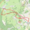 Trace GPS Autour de Chatrat, itinéraire, parcours