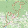 Trace GPS Luberon : source de Mirail, itinéraire, parcours