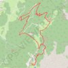 Trace GPS Rochers Blancs - Tête du Parmelan, itinéraire, parcours
