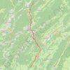 Trace GPS 27.05.2017 La Pesse - Noire Combe, itinéraire, parcours