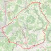 Trace GPS Suisse et Gaule, de Porrentruy à Dannemarie, itinéraire, parcours