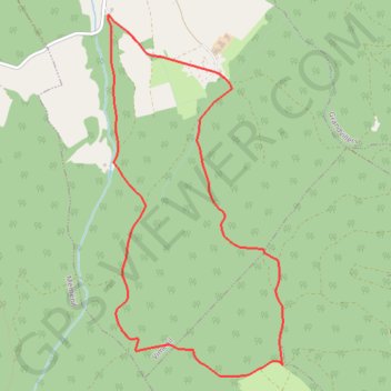 Trace GPS Chemins du Cœur des Vosges - La Tête de Chauvannier, itinéraire, parcours