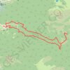 Trace GPS Boucle dans la vallée d'Olivan (Secteur Biescas Espagne), itinéraire, parcours