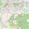 Trace GPS Le Mont Chalusset - Châtel-Guyon, itinéraire, parcours