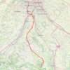 Trace GPS Colomiers - Monesple, itinéraire, parcours
