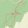 Trace GPS Grottes des Cèlerons, itinéraire, parcours