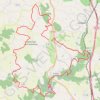 Trace GPS Autour de Saint-Paul-de-Loubressac, itinéraire, parcours