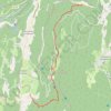 Trace GPS De Valchevrière à Tourtre, itinéraire, parcours