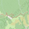 Trace GPS Mont Aigoual 2ème jour, itinéraire, parcours