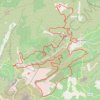 Trace GPS Autour du château d'Opoul-Périllos, itinéraire, parcours