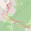 Trace GPS Petite Soeur Sophie depuis le Col de l'Arzelier (Vercors), itinéraire, parcours