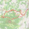 Trace GPS Autour de Saint-Péray, itinéraire, parcours