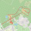 Trace GPS Randonnée des terrils à Raismes, itinéraire, parcours