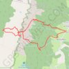 Trace GPS Tours du Playnet, Couloir E du Pas Morta (Vercors), itinéraire, parcours