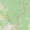Trace GPS Col des Boeufs (Salazie) - La Nouvelle (Mafate), itinéraire, parcours