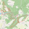 Trace GPS Huelgoat/Rivière d'Argent 28 AVR 2016, itinéraire, parcours