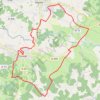 Trace GPS Cussac Sentier La Voie romaine, itinéraire, parcours