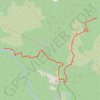 Trace GPS Gorges Lavall, itinéraire, parcours