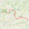 Trace GPS GR37 De Glomel (Côtes-d'Armor) à Saint-Rivoal (Finistère), itinéraire, parcours
