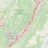 Trace GPS Claix-Montmélian, itinéraire, parcours