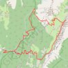 Trace GPS Le Dôme de Bellefont par le Pas de Rocheplane, itinéraire, parcours
