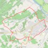 Trace GPS De la Bruyère du Curé - Saint-Aignan, itinéraire, parcours