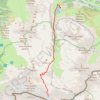 Trace GPS Pic de Pineta, itinéraire, parcours